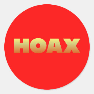 STICKER ROND BÂTIMENTS DE BÂTIMENT DE HOAX