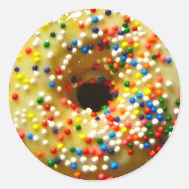 STICKER ROND BÂTIMENTS DONUT (Devant)