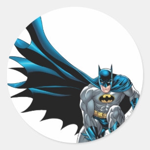Sticker Rond Batman Crouches