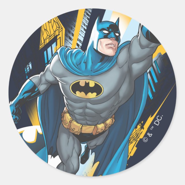 Sticker Rond Batman Gotham Guardian (Devant)