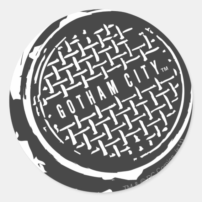 Sticker Rond Batman Image 33 (Devant)