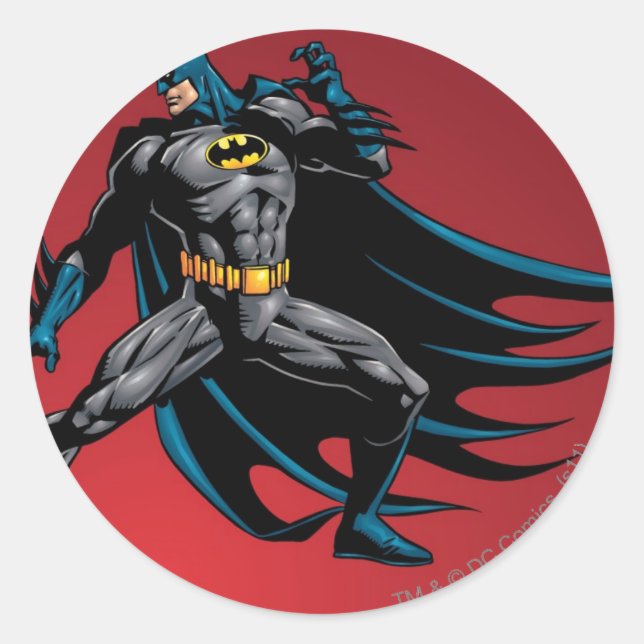 Sticker Rond Batman Knight FX - 14 (Devant)