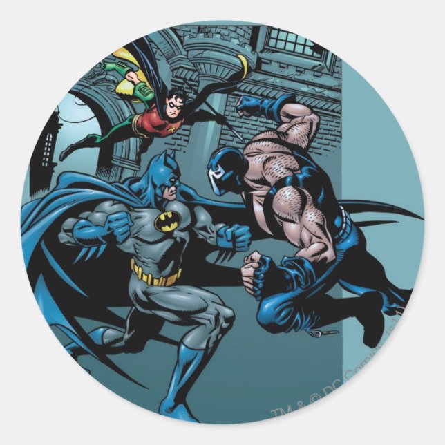 Sticker Rond Batman Knight FX - 7 (Devant)