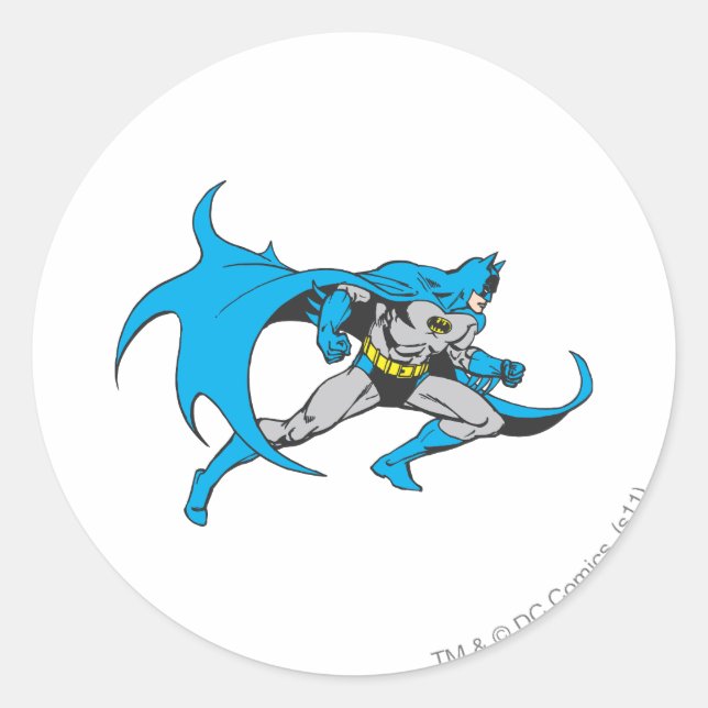 Sticker Rond Batman Lunges (Devant)