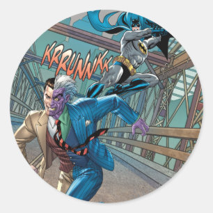 Sticker Rond Batman Rogue Rage - 7