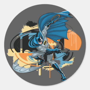Sticker Rond Batman Throw