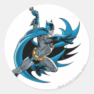 Sticker Rond Batman Twists