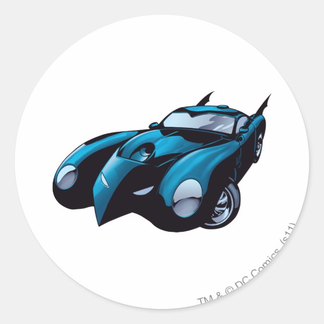 Sticker Rond Batmobile Front (Devant)
