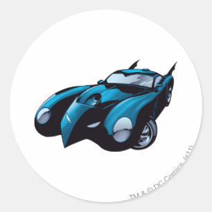 Sticker Rond Batmobile Front