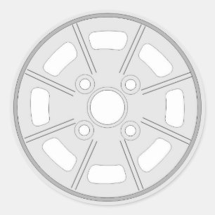 Sticker Rond Bâton 4 boulon Mahle