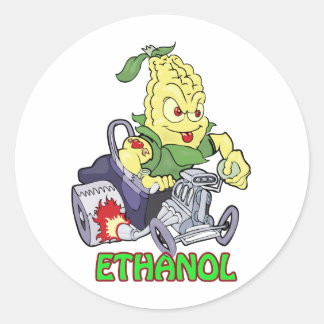Sticker Rond Bâton chaud à éthanol