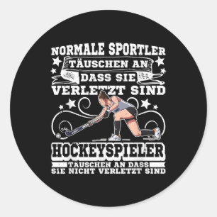 Sticker Rond Bâton de hockey sur gazon Llgame _5