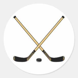 Sticker Rond Bâtons traversés