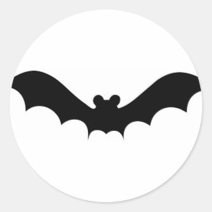 Sticker Rond Batte de Halloween