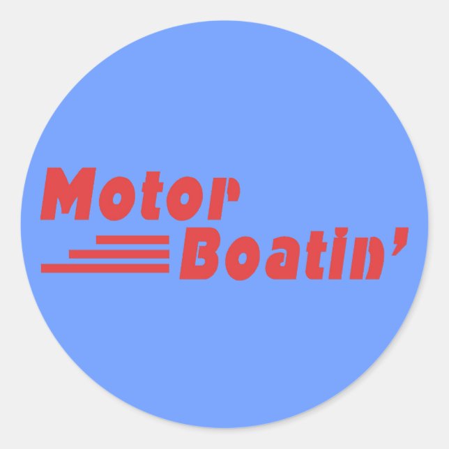 Sticker Rond Batterie à moteur" (Devant)