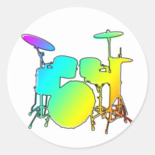 Sticker Rond batterie oddRex