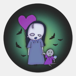 Sticker Rond Batty