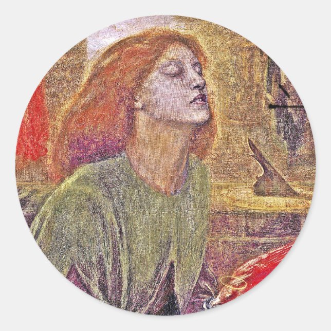 Sticker Rond Beata Beatrix (Devant)