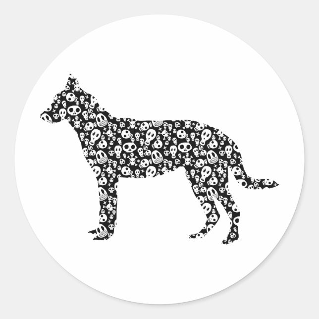 Sticker Rond Beauceron (Devant)