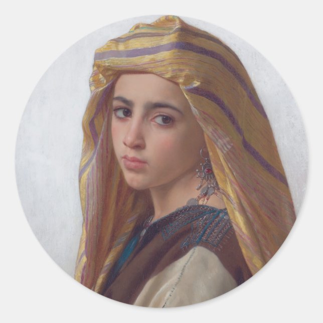 STICKER ROND BEAUTÉ (Devant)