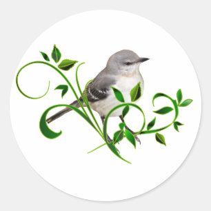 Sticker Rond Beauté des coquins