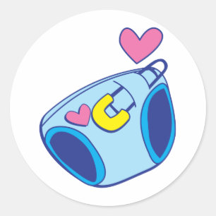 Sticker Rond Bébé