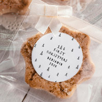 bébé élégant moderne premier noël bébé