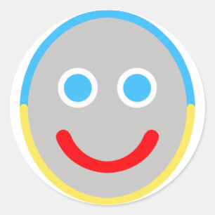 Sticker Rond Bébé Futz-Tamago Tout Autour