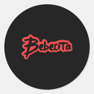 Sticker Rond Bebecita Real Hasta La Muerte Anuel