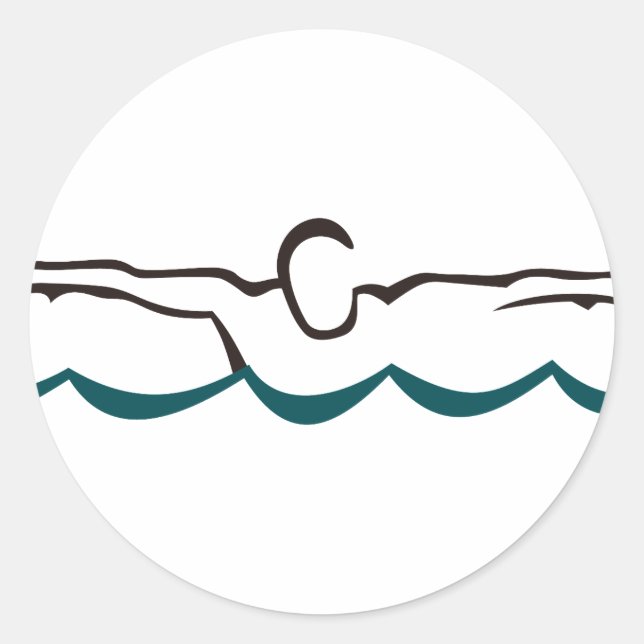 Sticker Rond Bécasseau (Devant)