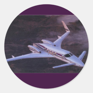 Sticker Rond Beechcraft Starship
