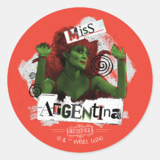 Sticker Rond Beetlejus | Miss Argentine