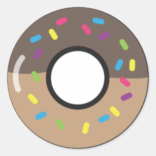 STICKER ROND BEIGNET