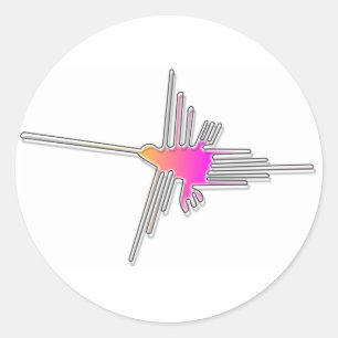 Sticker Rond Beija-Flor