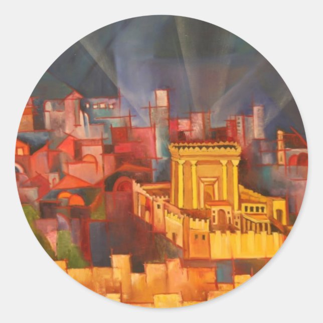 Sticker Rond Beit Hamikdash (Devant)
