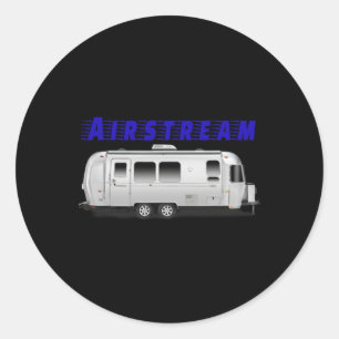 Sticker Rond Belle Airstream 