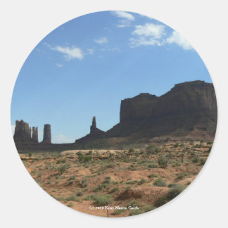 Sticker Rond Belles Buttes