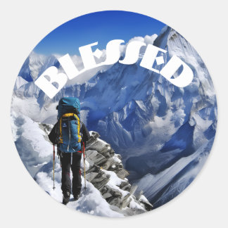 Sticker Rond Béni