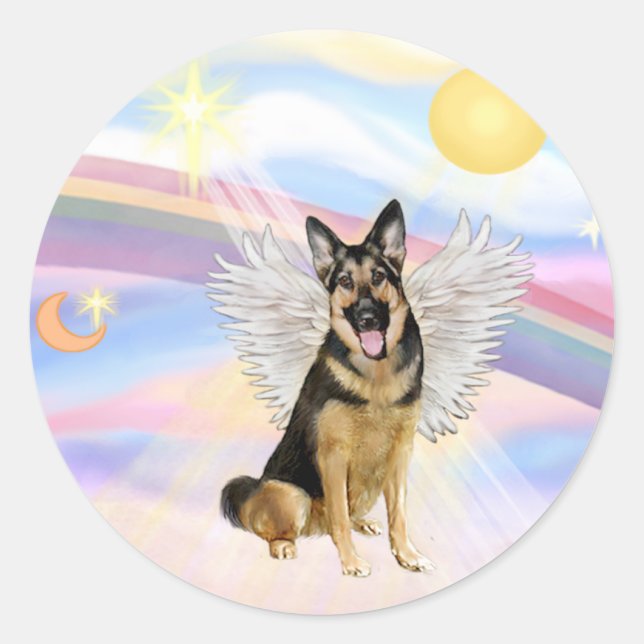 Sticker Rond Berger allemand (Devant)