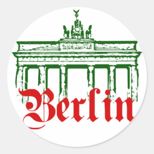 Sticker Rond Berlin Allemagne