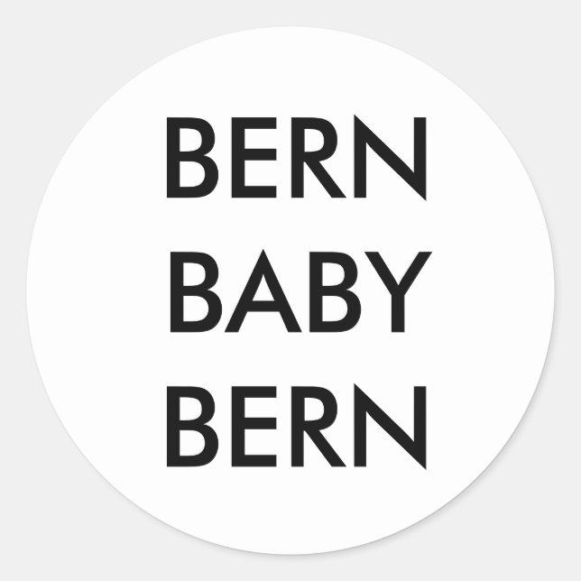 Sticker Rond Bern Baby Bern (Devant)