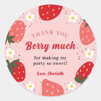 Berry Merci fraise beaucoup