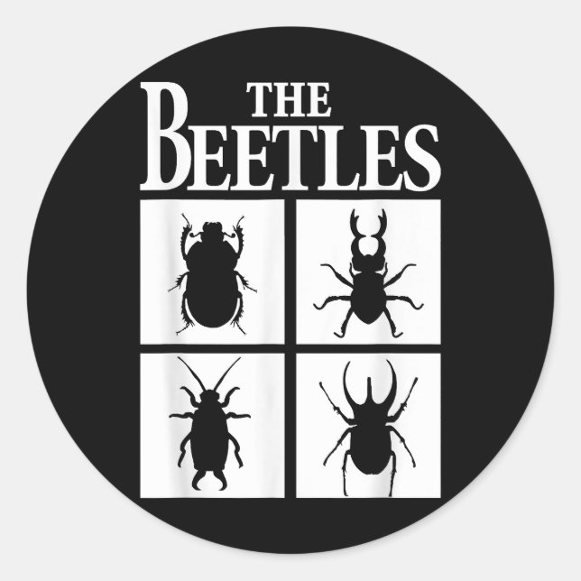 Sticker Rond Best Bug Lover - Insectes passionnés et un cadeau  (Devant)