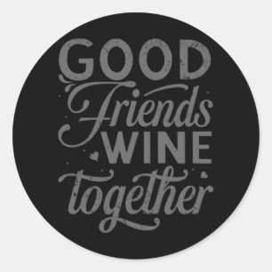 Sticker Rond Besties BFF Heart Best Friends Bestie