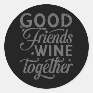 Sticker Rond Besties BFF Heart Best Friends Bestie