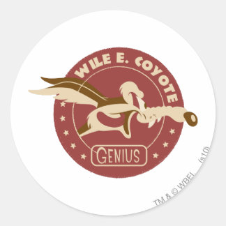 Sticker Rond BÊTE SÉLÉNITE™ Génie