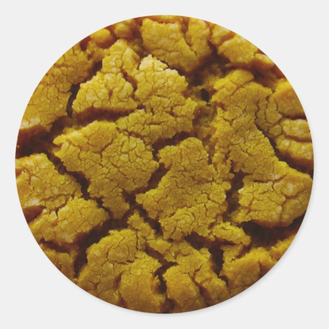 Sticker Rond Beurre d'arachide Cookie (Devant)