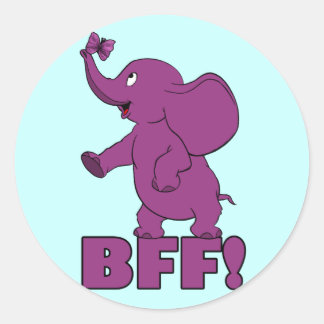 STICKER ROND BFF !
