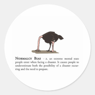 Sticker Rond Biais normaux