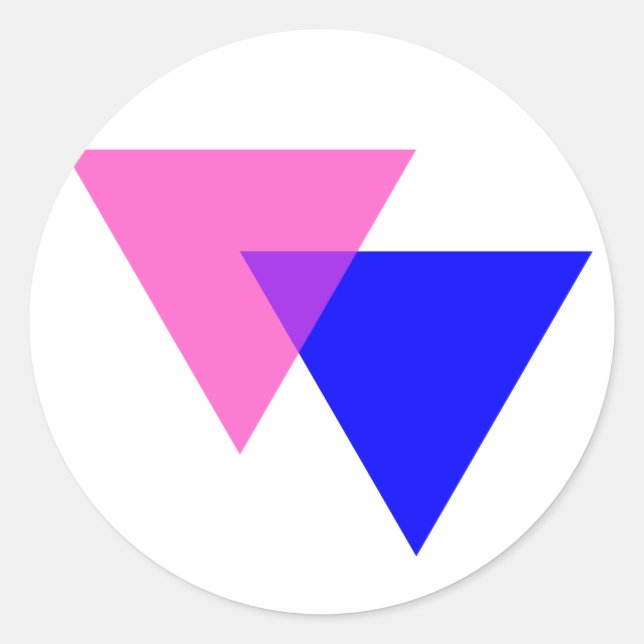 Sticker Rond Biangles (Devant)